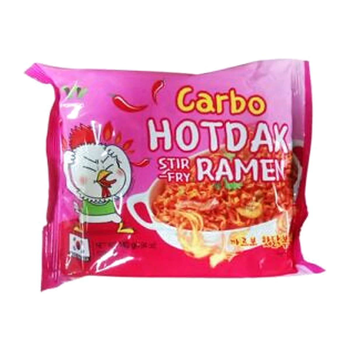 HOT DAK Spicy Carbo Stir FRY Ramen 140g
