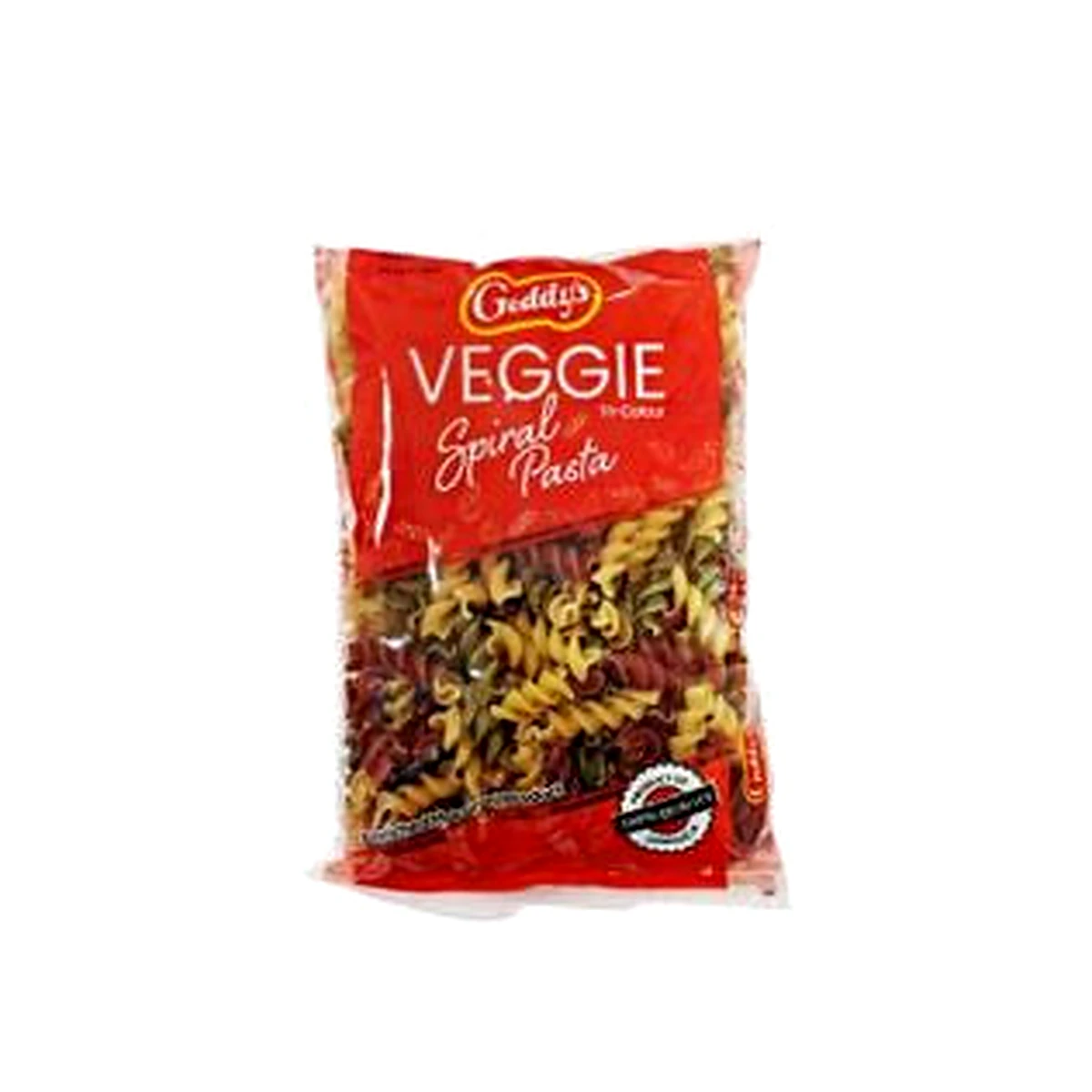 Geddy's TRI-Colour Veggie Spiral Pasta 200g