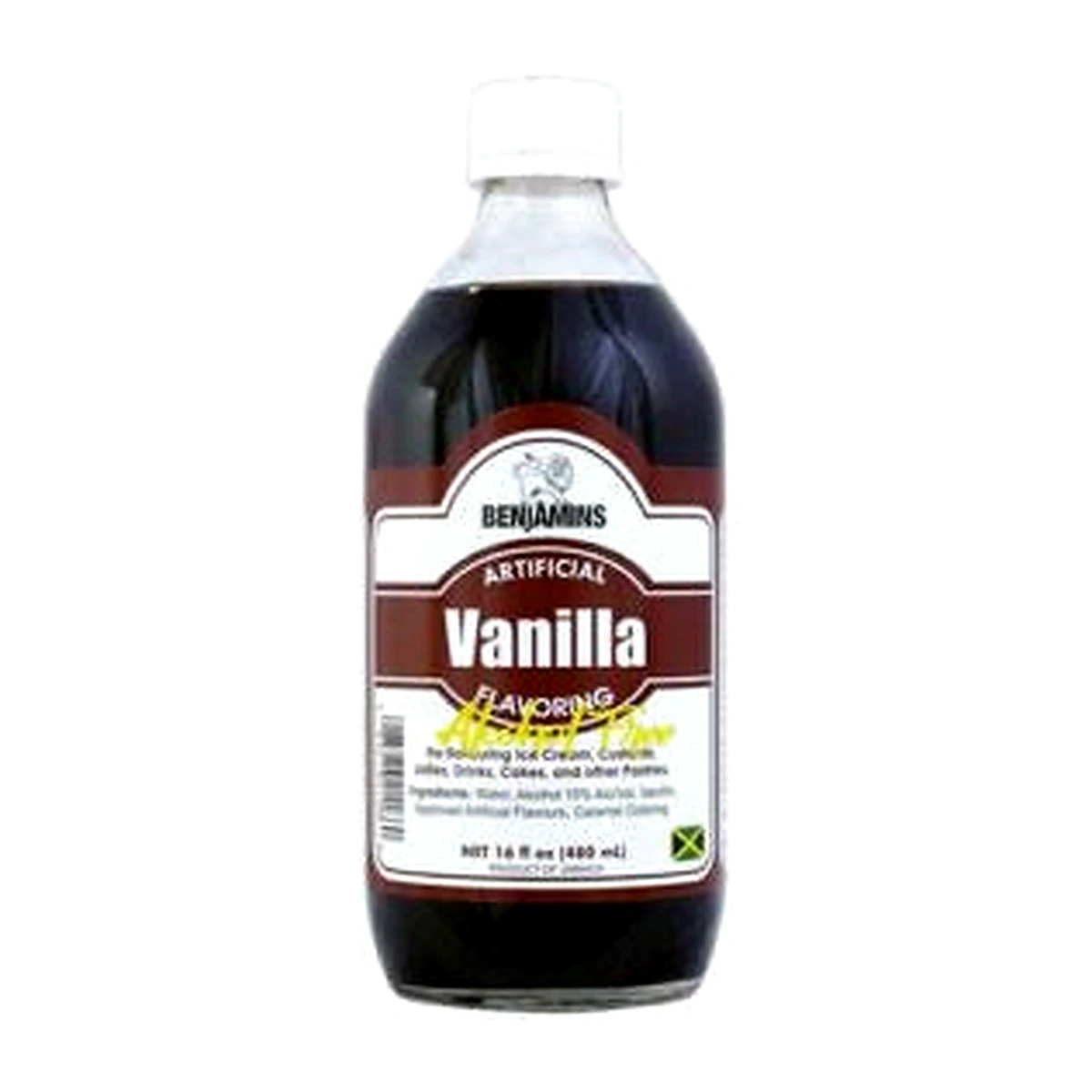 Benjamins Vanilla Alcohol Free 16oz