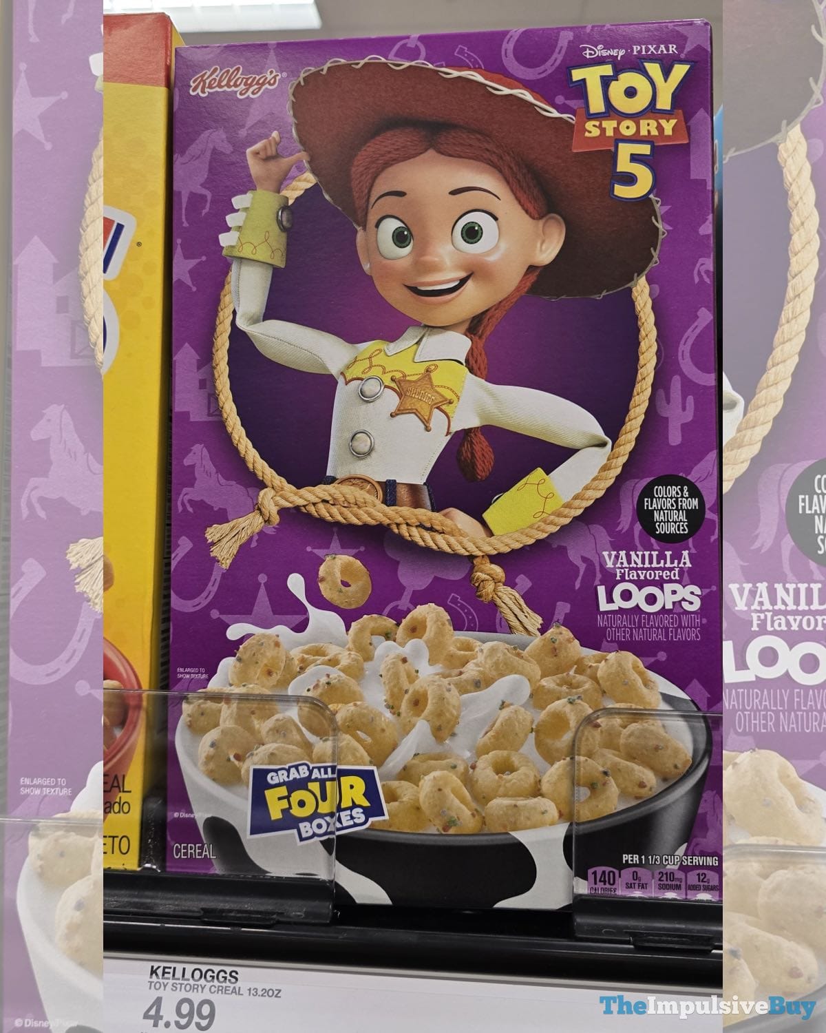 KELLOGG’S TOY STORY 5 VANILLA LOOPS 374G