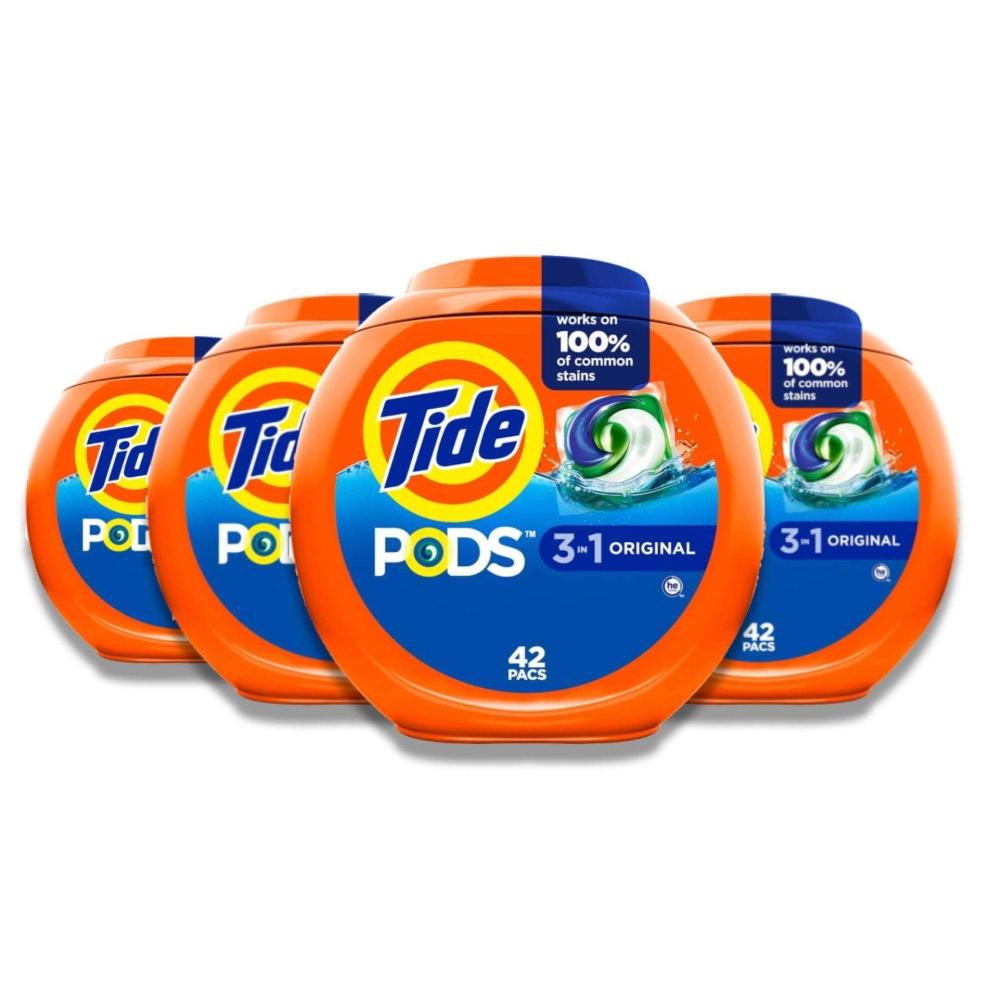 TIDE 3 IN 1 LIQUID PODS 672 g