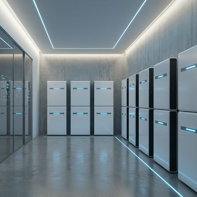 Premium Solar Battery Setup