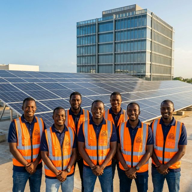 Jamaican Solar Technical Team