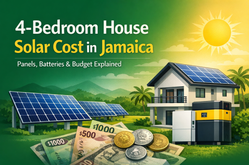 Average Cost of Solar Panels for a 4 Bedroom House in Jamaica (2026 Guide)