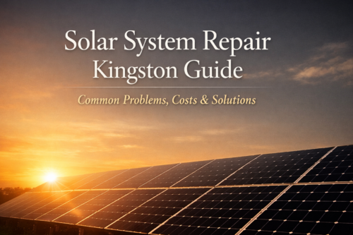 Solar System Repair Kingston: Troubleshooting Guide & Service Tips