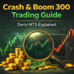 How to Trade Crash and Boom 300 on Deriv MT5 (Beginner Guide) Subhead: Deriv MT5 Explained Colors: Dark charcoal, green, gold Font: Modern trading-style sans-serif Style Rationale: Evergreen SEO, clarity, authority