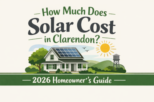 Solar Panel Installation Costs in Clarendon (2026) – Full Price Guide