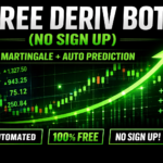 Free Deriv Bot Download (V10 Martingale) – No Sign Up Required