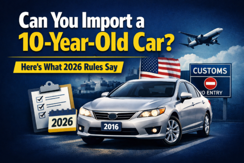 Used Car Import Rules Jamaica 2026 | 10-Year Rule & Duty Guide