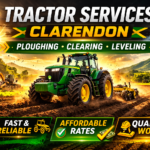 Tractor and Land Preparation Services Clarendon | Call 876-533-2304