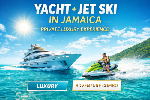 Yacht Rental Jamaica with Jet Ski Included | Private Luxury Charters