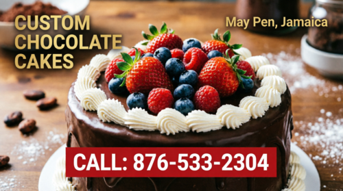 Custom Chocolate Cakes May Pen