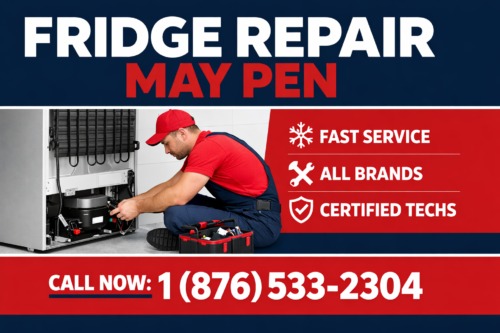 Fridge Repair May Pen | Fast Service Call 1 (876) 533-2304