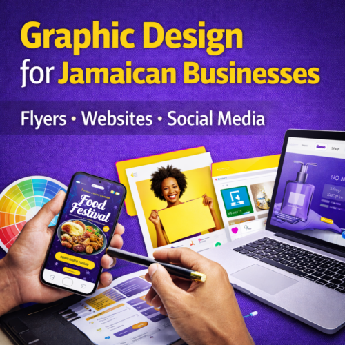 Graphic Design Templates Jamaica | Flyer & Website Design $15 Monthly
