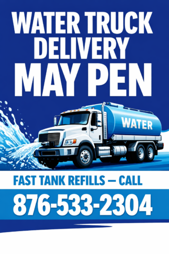 Water Truck Delivery May Pen – Fast Tank Refill & Bulk Water Supply