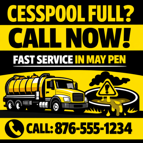Cesspool Truck May Pen Clarendon | Fast Service Call 876-533-2304