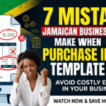 7 Mistakes Jamaican Business Owners Make When Using Purchase Invoice Template PDFs